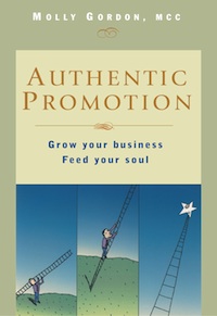 The Authentic Promotion home study course shows you how to grow your business without selling your soul