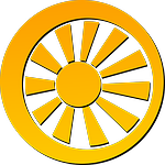 Golden wheel