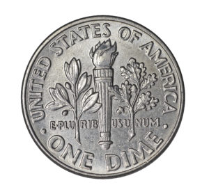 one dime